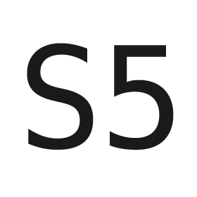 s and 5